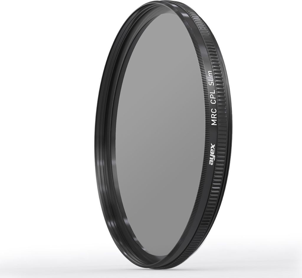 ayex 16-fach vergüteter Slim Polfilter (CPL) 46mm