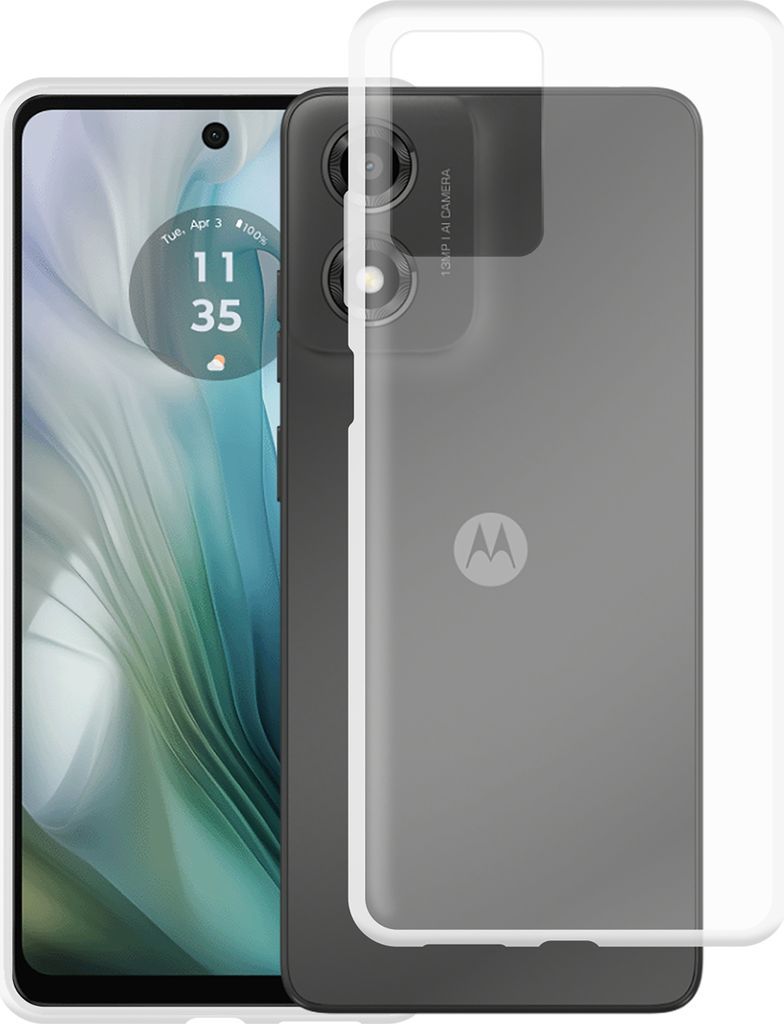 Hülle Motorola Moto E14 Schutzhülle - Cazy - Transparant