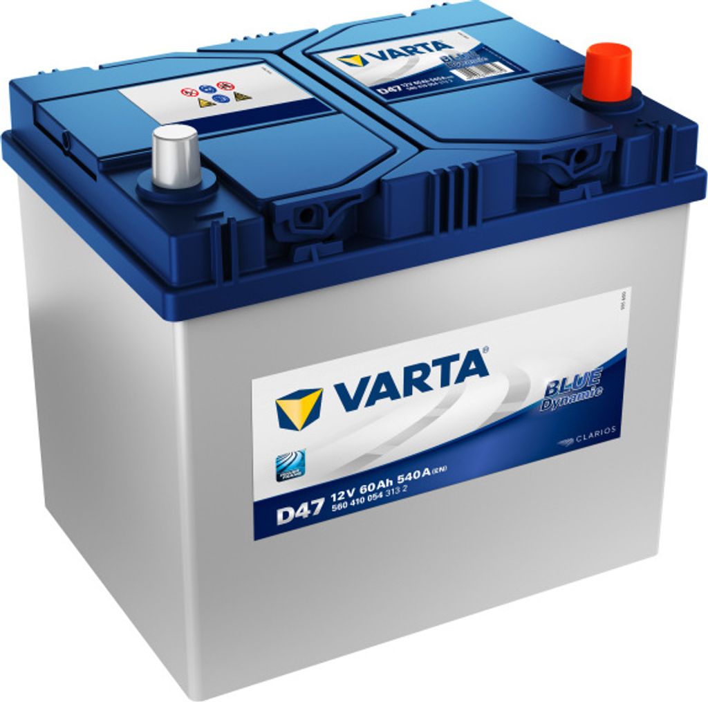 Varta Blue Dynamic 560 410 054, 60 Ah, 12 V, 540 A, Auto, Obrázek produktu 