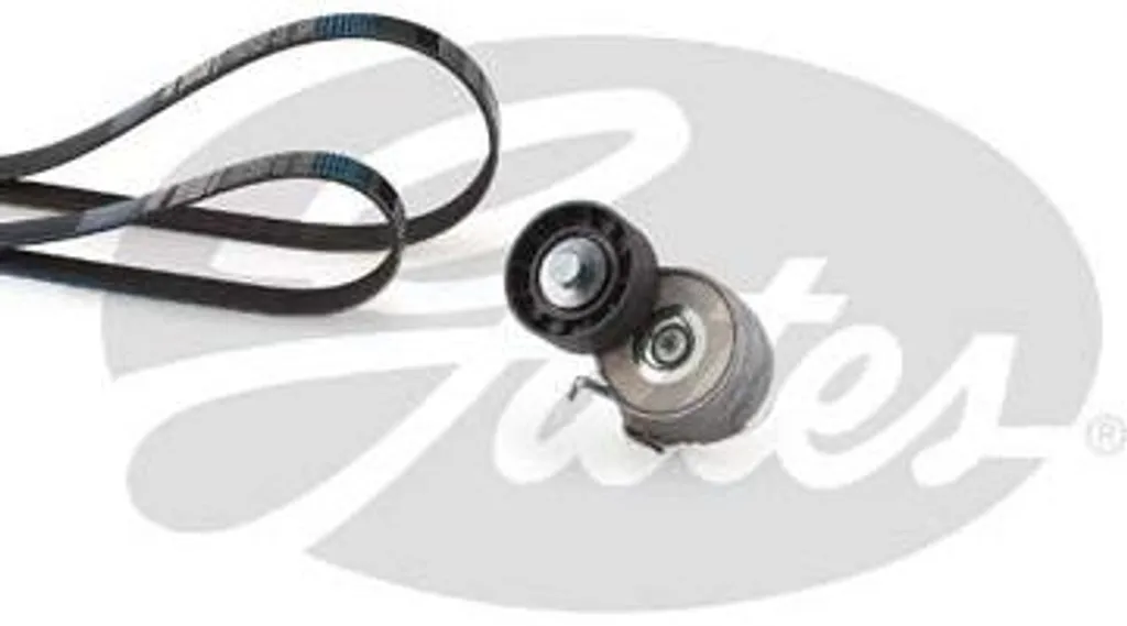 Kit courroies GATES K176PK1183 : idéal pour FIAT Doblo et Strada Cargo