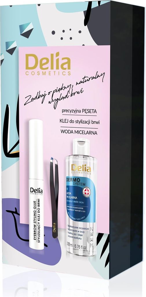 DELIA Make-up-Set 1 Mizellenwasser + Kleber + Pinzette