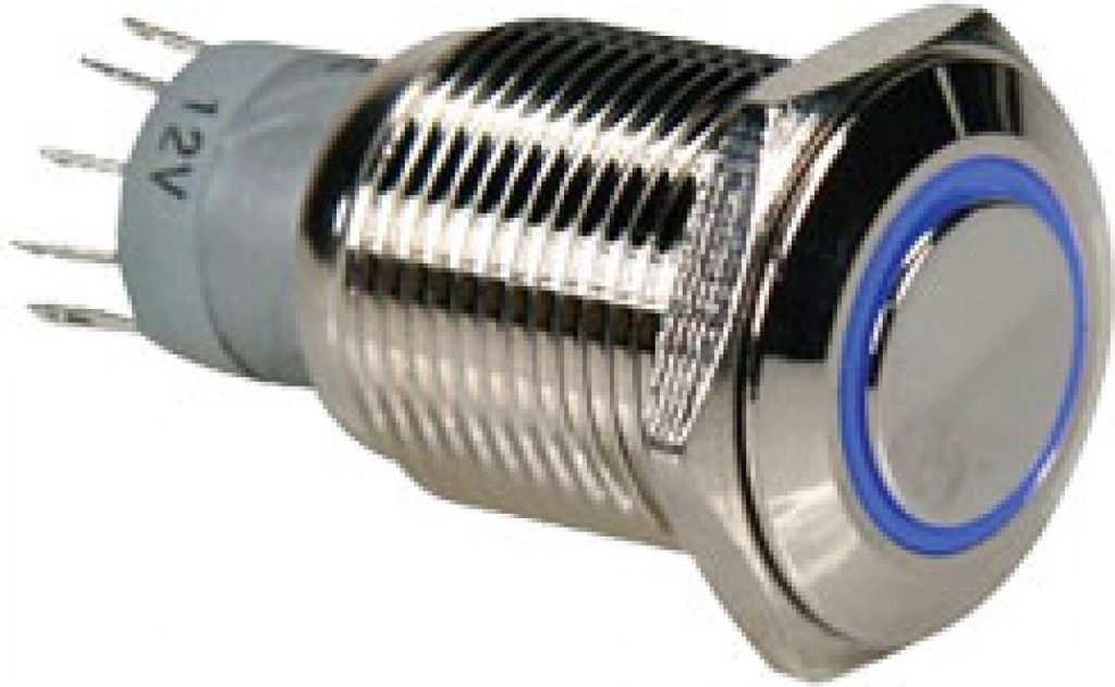 Velleman R1610B, Drucktasten-Schalter, Kabelgebunden, Produktbild 