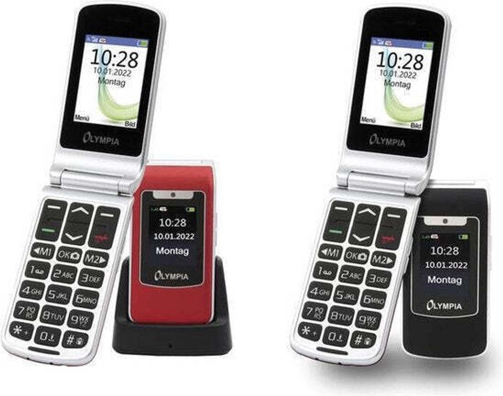 Olympia Style Duo 4G rot, RAM 48 MB Produktbild 