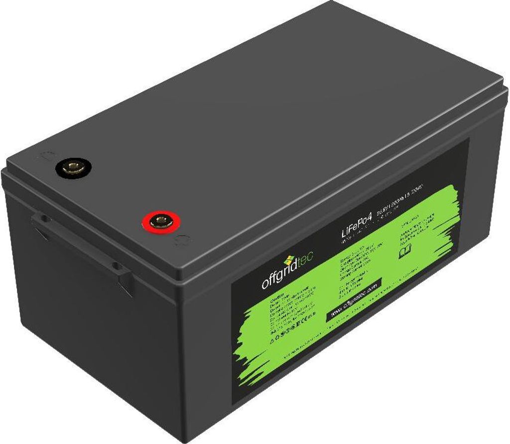 Offgridtec LiFePO4 Akku 25,6V 200Ah mit 0% MwSt nach §12 Abs. 3 UstG
