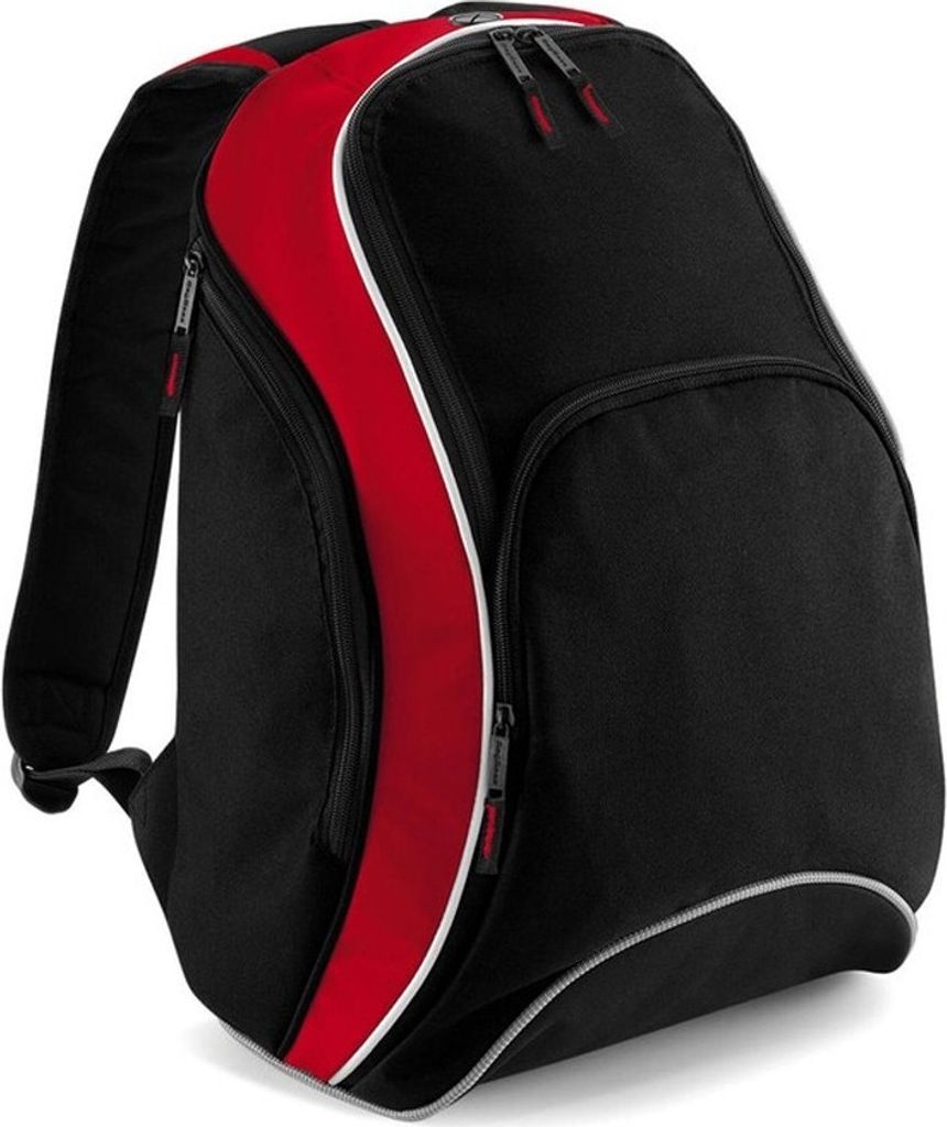 Bagbase - Rucksack "Teamwear" PC5761 (Einheitsgröße) (Schwarz/Rot)