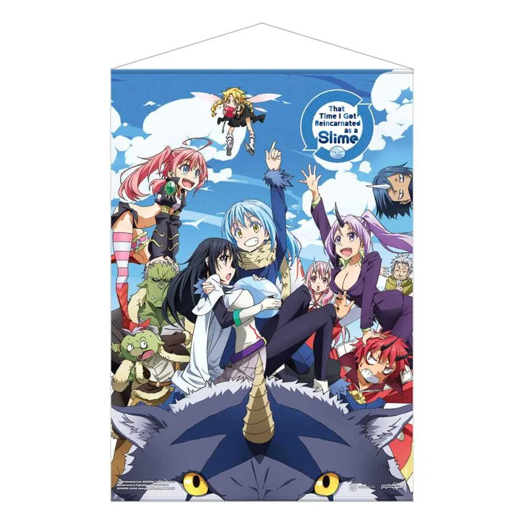Poster Tissu Slime 50x70 cm - Wandrolle POPbuddies Impression HD Key Art