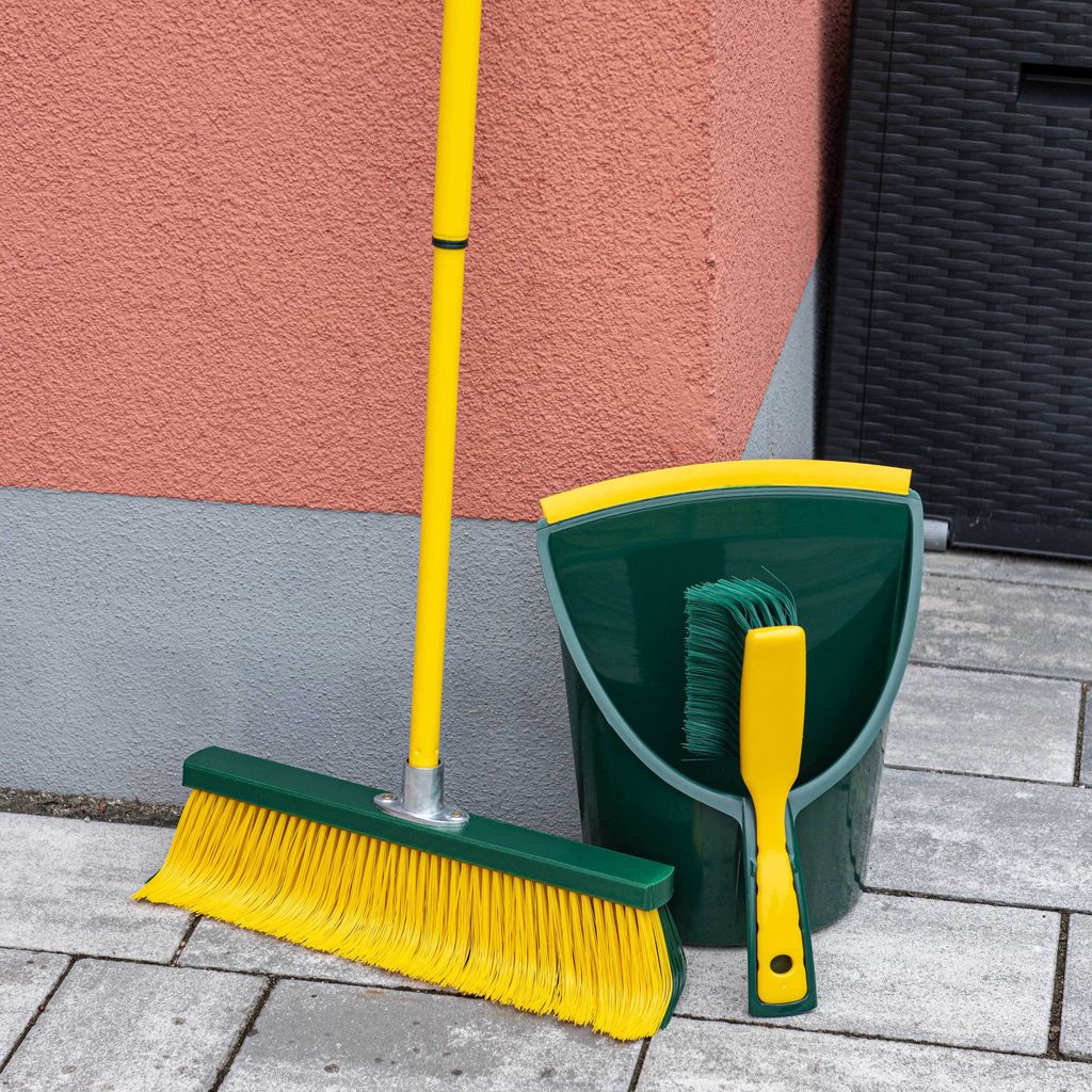 SIDCO Krallenbesen Kehrset Straßenbesen + Kehrgarnitur groß Produktbild 4