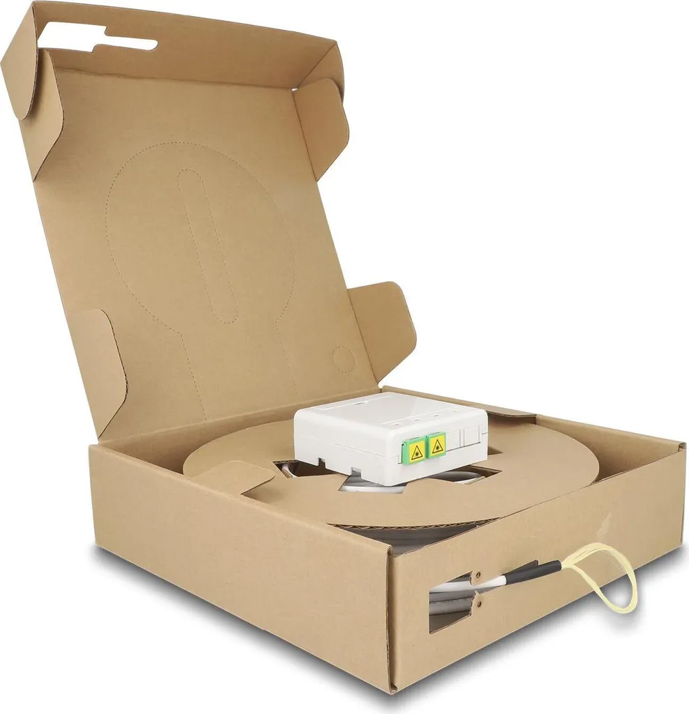 Câble fibre optique 40m SC/APC : la solution pour déplacer votre Box