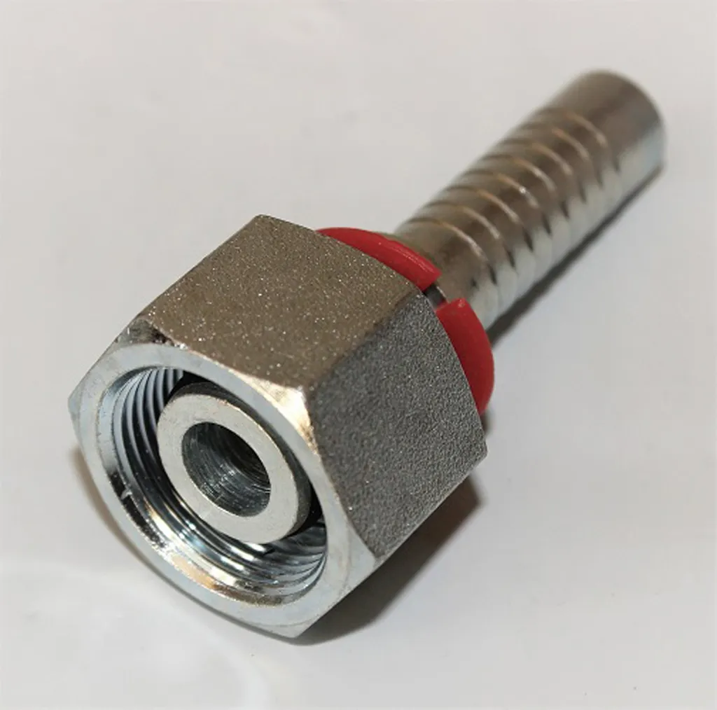 4 x Raccordo per tubo idraulico BALFLEX Raccordo idraulico DKOS diritto RA16 DN12