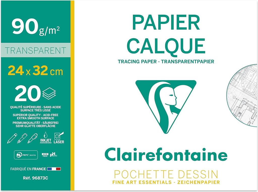 MaPPe papier transparent, Image du produit 