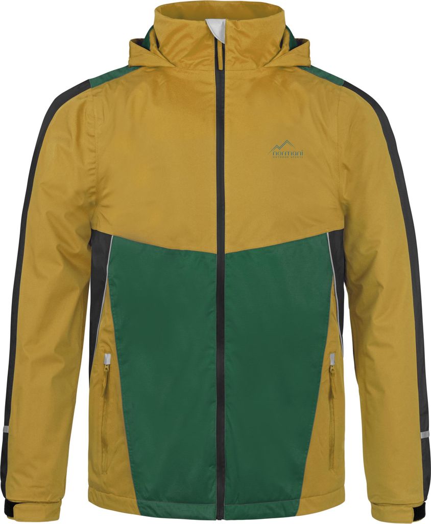 normani Kinder Regenjacke mit Fleecefutter Wasilla