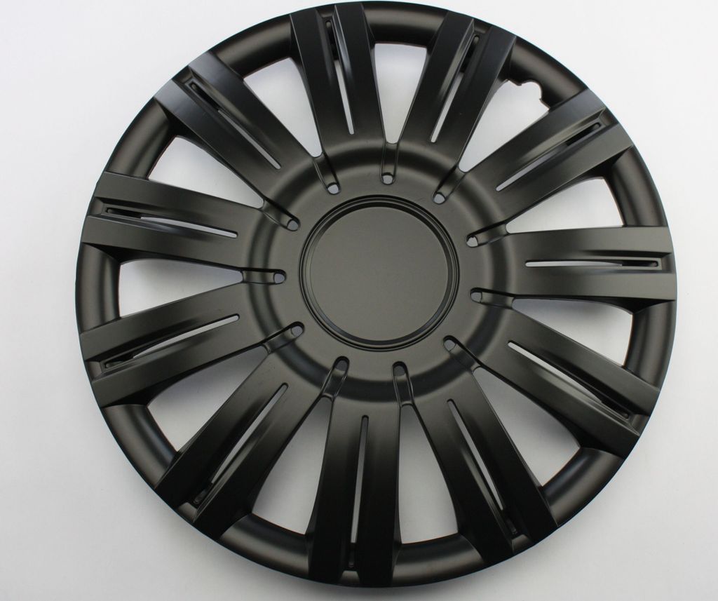 SET Radkappen Radzierblenden 4er Satz 14 Traffic black
