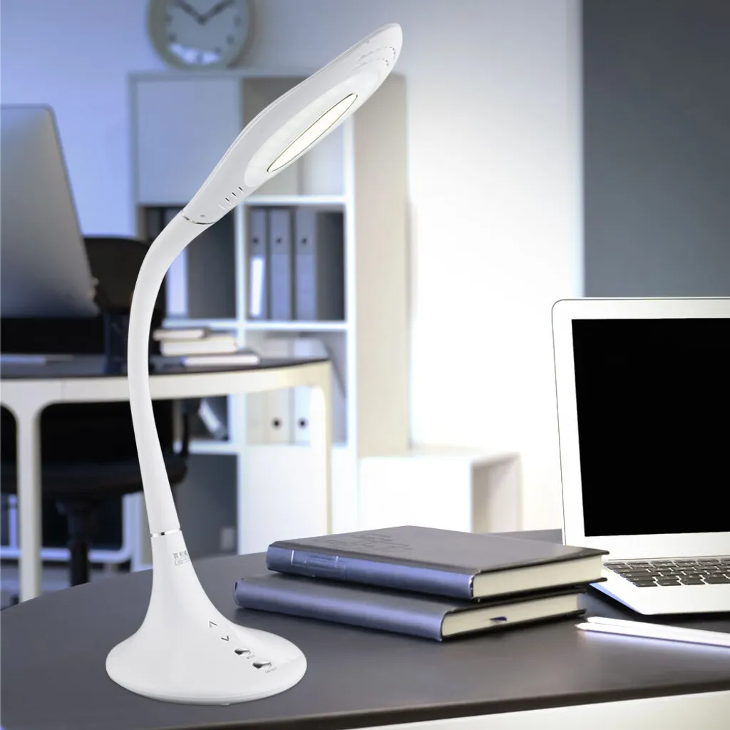 Éclairage d'appoint LED en métal chromé pour lecture et table de nuit - 8