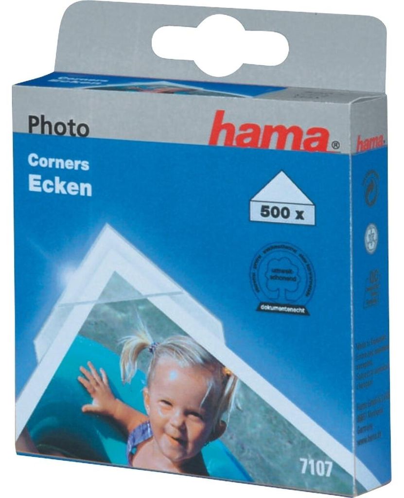 Hama 00007107, Priehľadná, Biela, 92 mm, 76 mm, 20 mm, 20 Obrázok produktu 