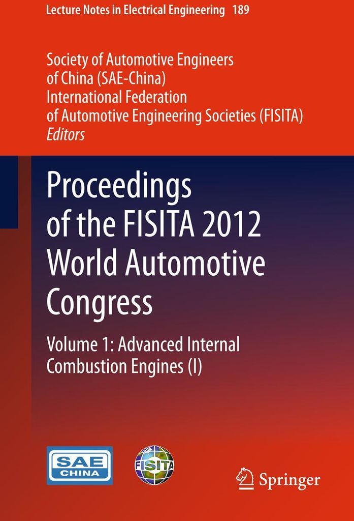 Proceedings of the FISITA 2012 World Automotive Congress
