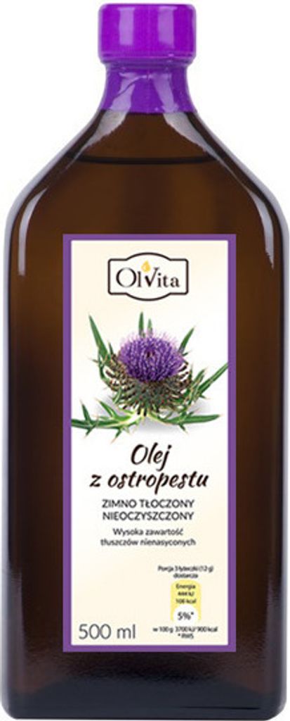OLVITA Olej z pestreca mariánskeho lisovaný za studena 500 Obrázok produktu