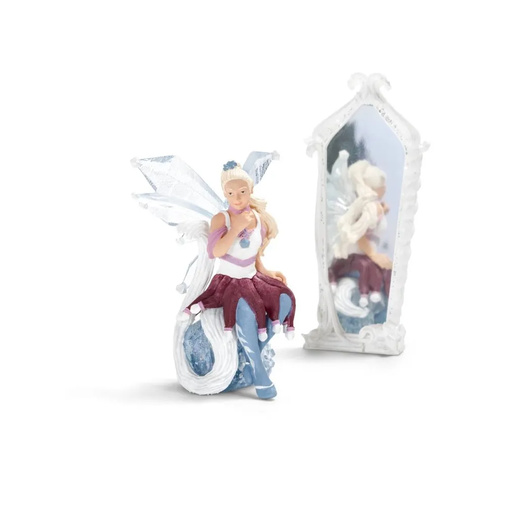 Jouet miniature Schleich 70470 figurine elfe et cheval pour enfant