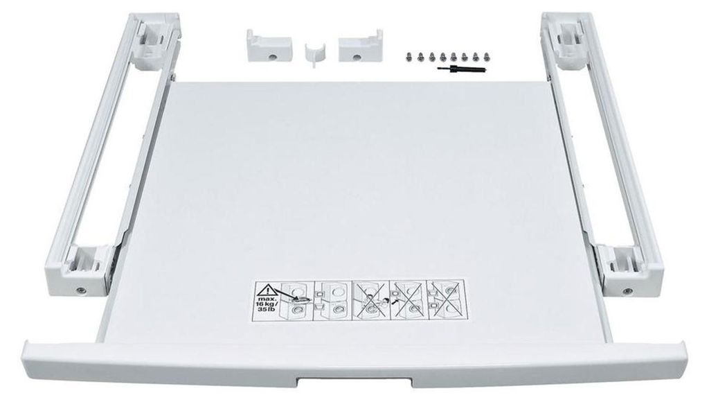 Stapelkit mit regal Bosch WTZ11400 Produktbild 