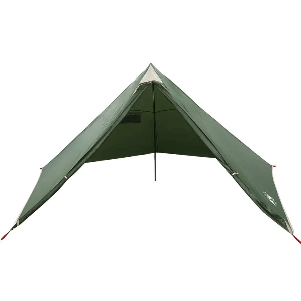 Tipi de Camping Imperméable Vert 7 Personnes Haute Résistance - 4