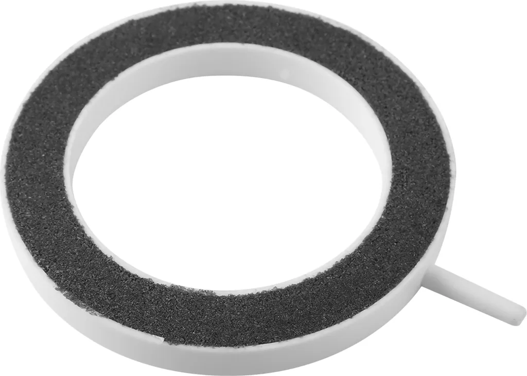 Pietra Diffusore Rotonda 100mm per Acquario - Anello Ossigeno Professionale