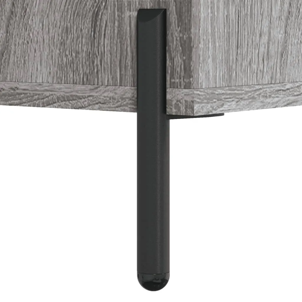 Mobile Alto vidaXL Grigio Sonoma 180cm | Credenza Stretta Multiuso - 11