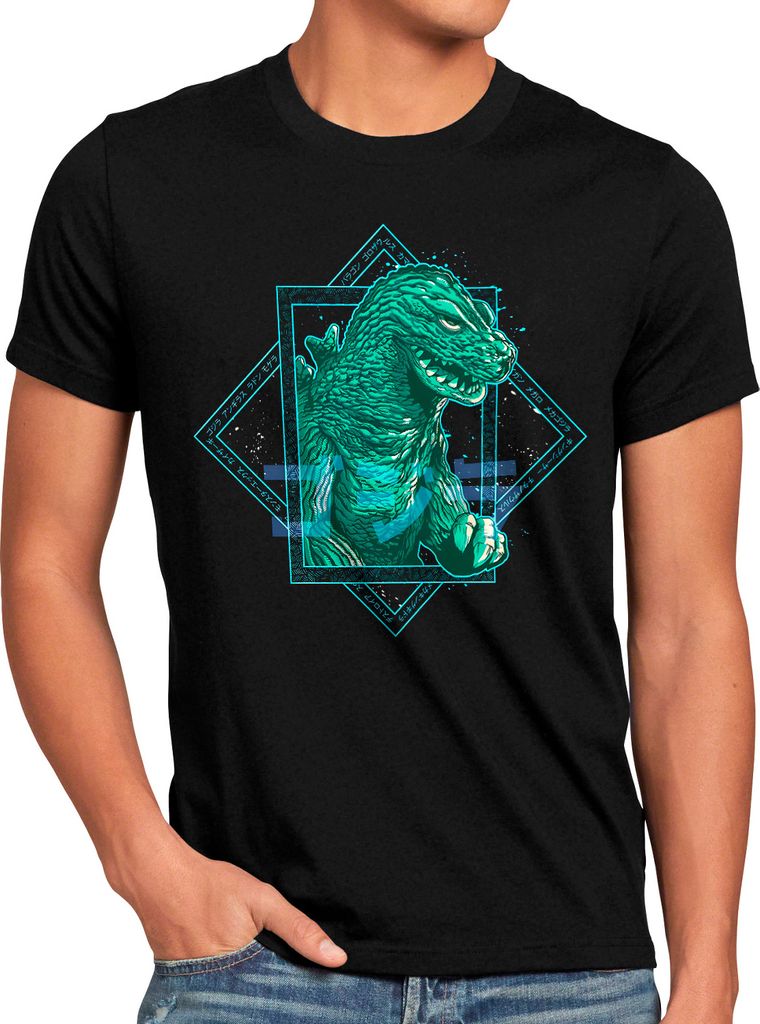 style3 Gojira Blue Herren T-Shirt japan monster nipon tokio tokyo