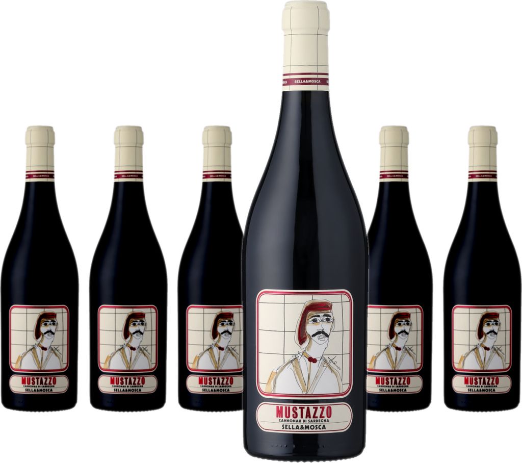 6 x Sella & Mosca Mustazzo Cannonau di Sardegna