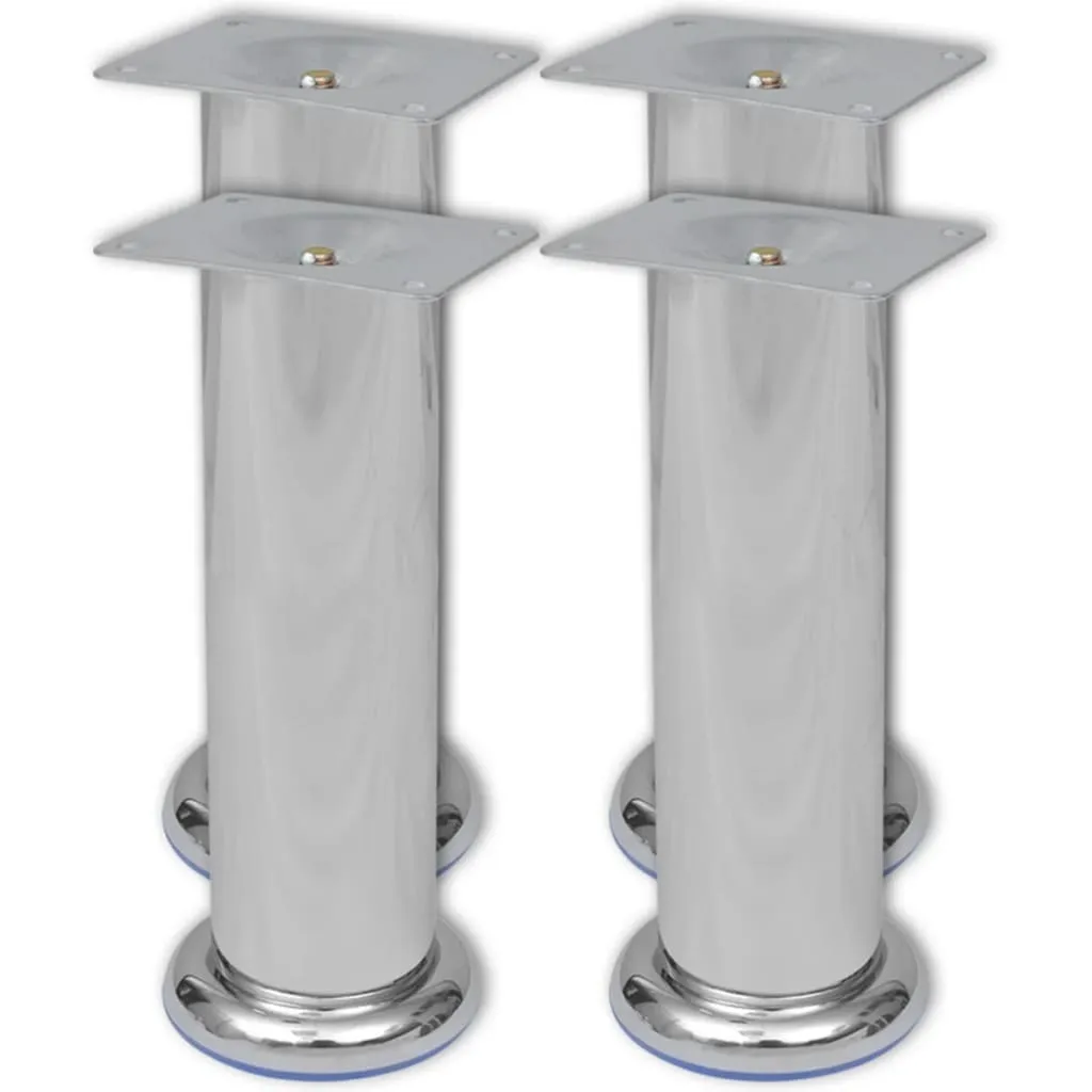 Offerta SYFAX™: 8 Piedini Divano 180mm Cromati - Alta Qualità Online