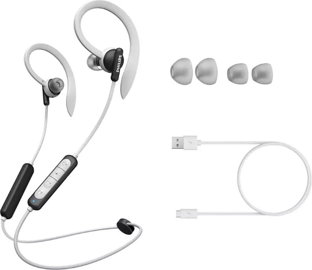 Philips In-Ear Kopfhrer TAA4205 schwarz/wei Wingtips Produktbild 6
