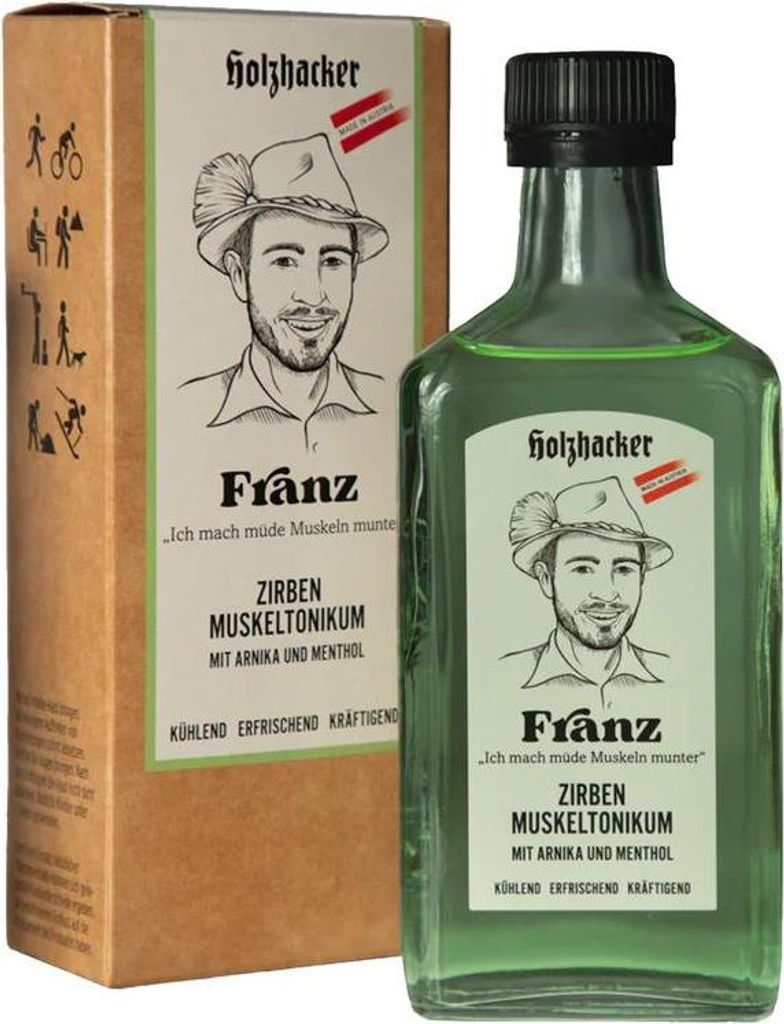 Holzhacker Zirben Muskeltonikum Franz 250 ml pro Obrázek produktu 