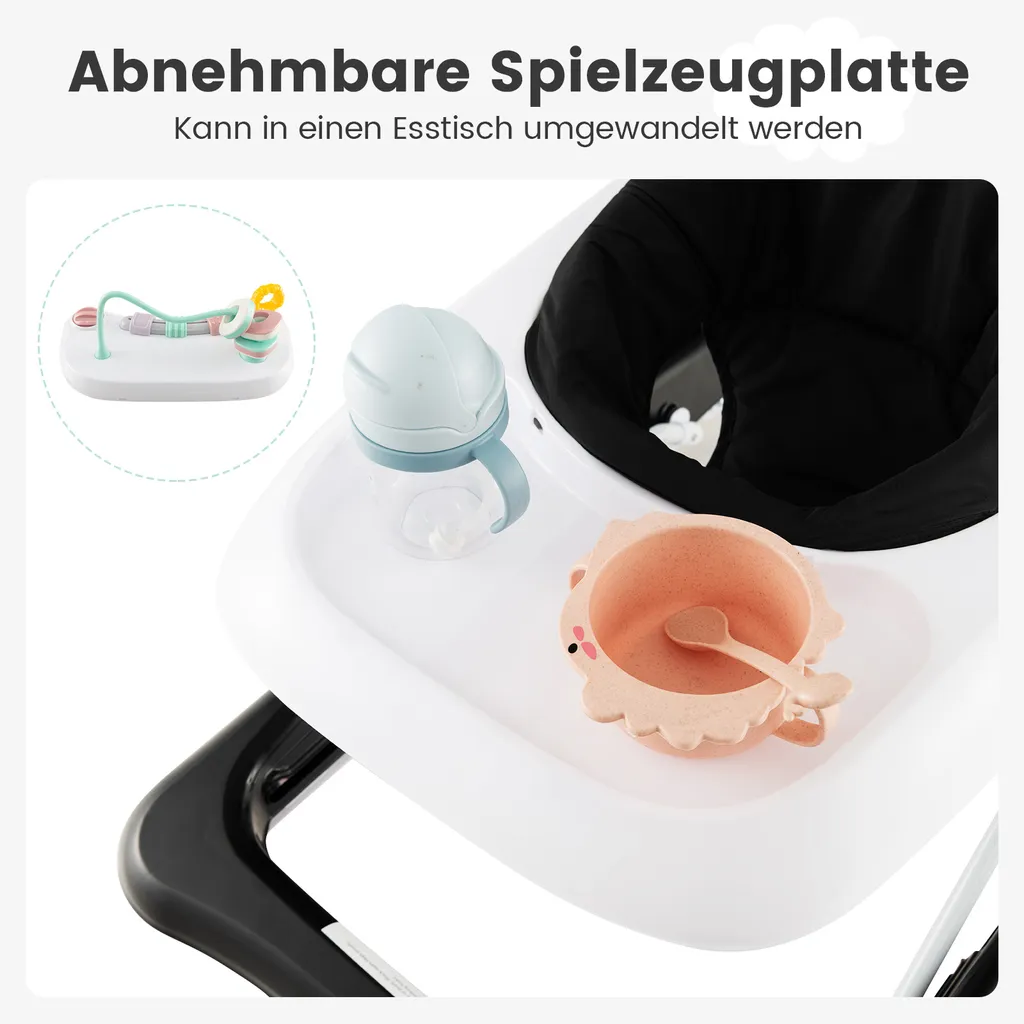 Trotteur Bébé Gain de Place Pliable : La Solution pour Petits Espaces - 7