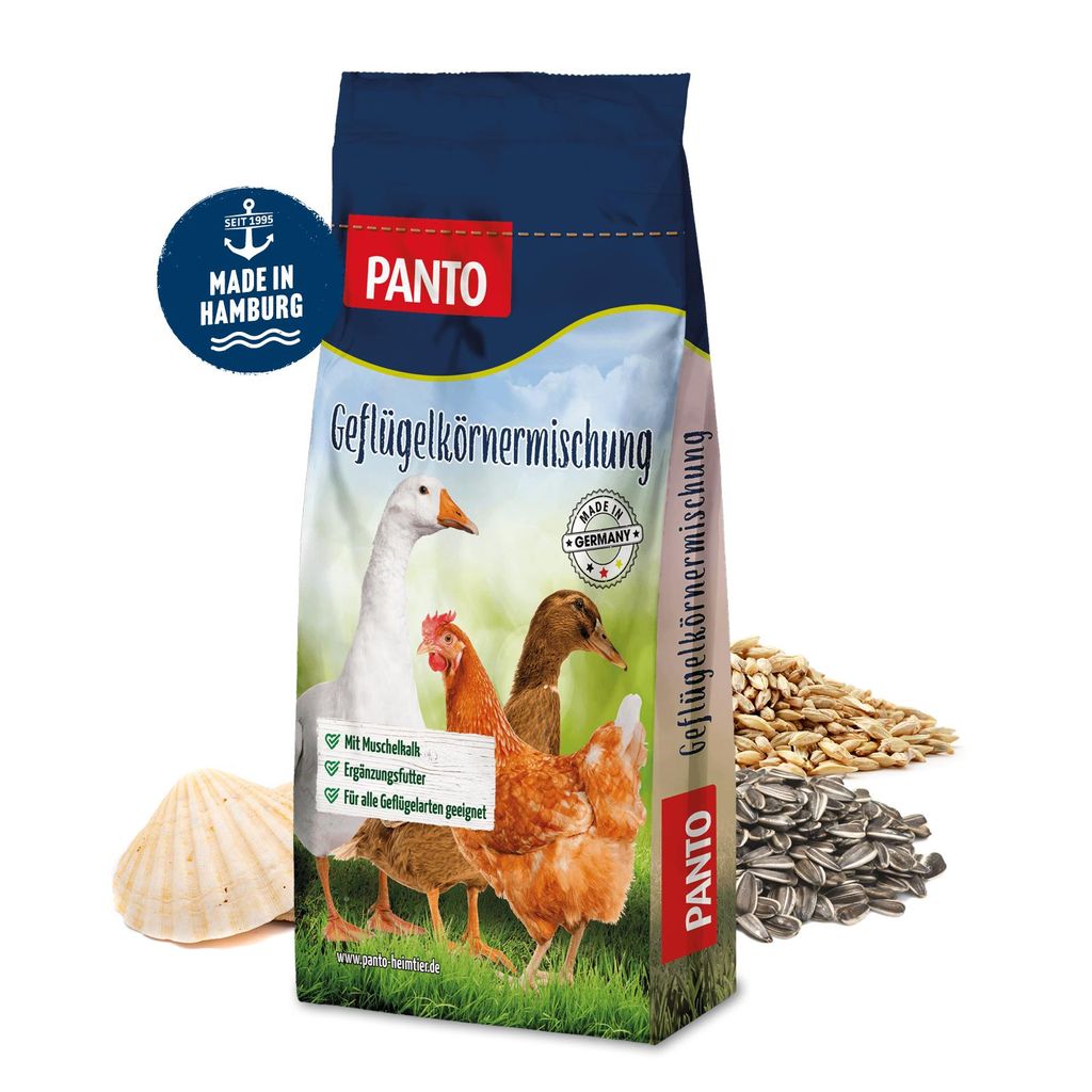 PANTO GKM Geflügelkörnermischung 25kg - Enten, Gänse & Produktbild 