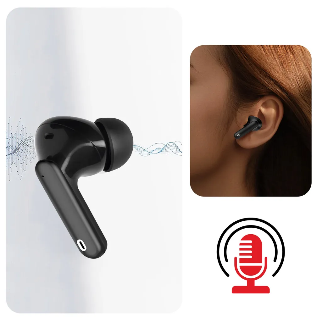 Casque Forcell F-Audio Clear Sound noir stéréo avec Bluetooth TWS pro - 10