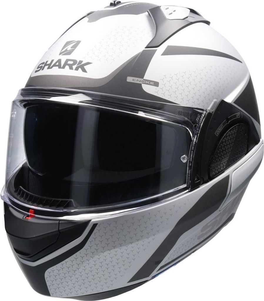 SHARK EVO GT ENCKE Klapphelm XS in grau/schwarz