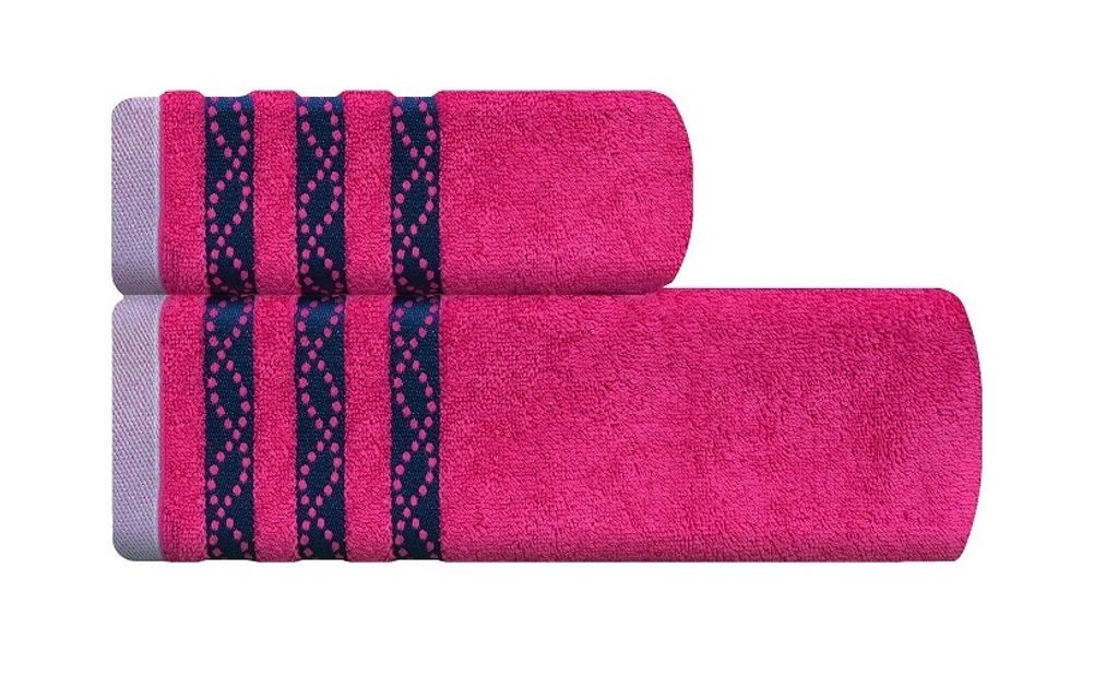 Handtuch, dickes Handtuch 500 g/m² Aspen 70x140cm 70x140 Rosa