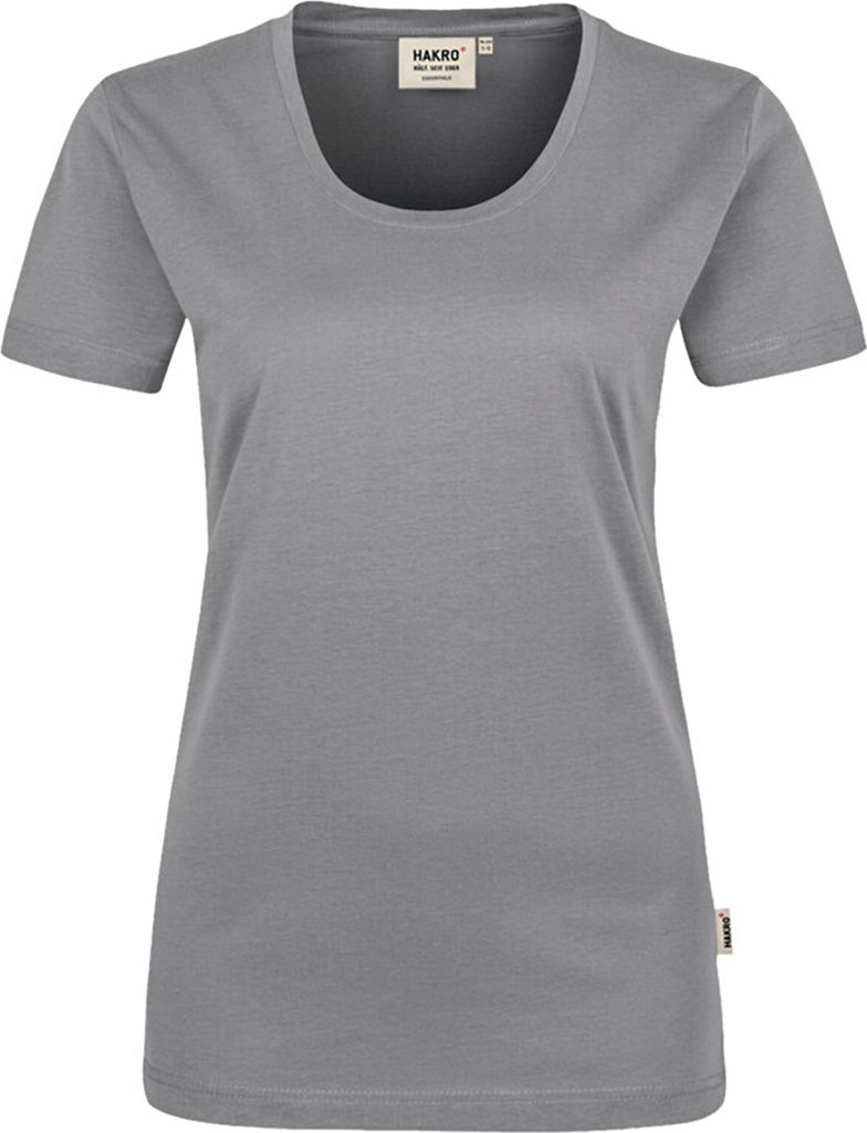 HAKRO Damen T-Shirt Classic 127, titan, XS