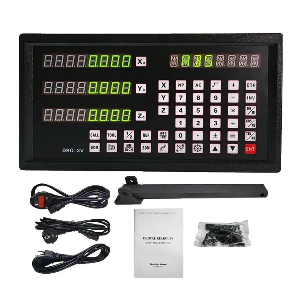 Visualizzatore di Quote DRO-3V | 3 Assi Universale AC 90-260V - 1