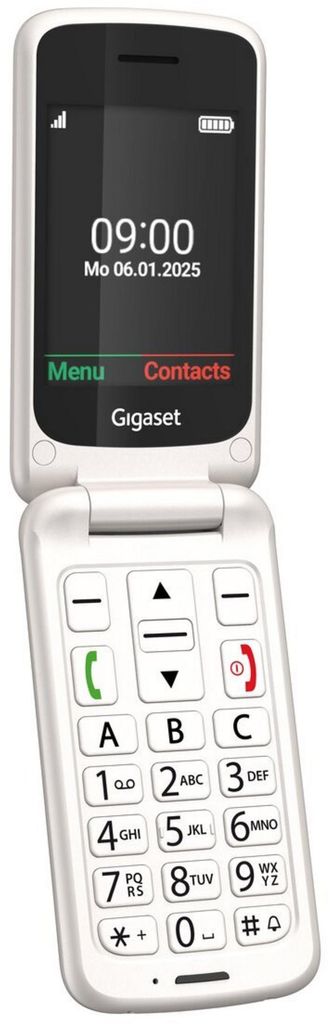 Gigaset Móvil Senior GL595 2.8" SIM Blanco Perla Imagen del producto 