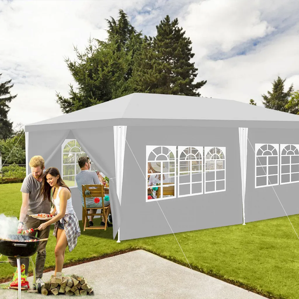 Tenda per Feste 3x6m Alta Qualità | Crea Ricordi nel tuo Giardino - 1