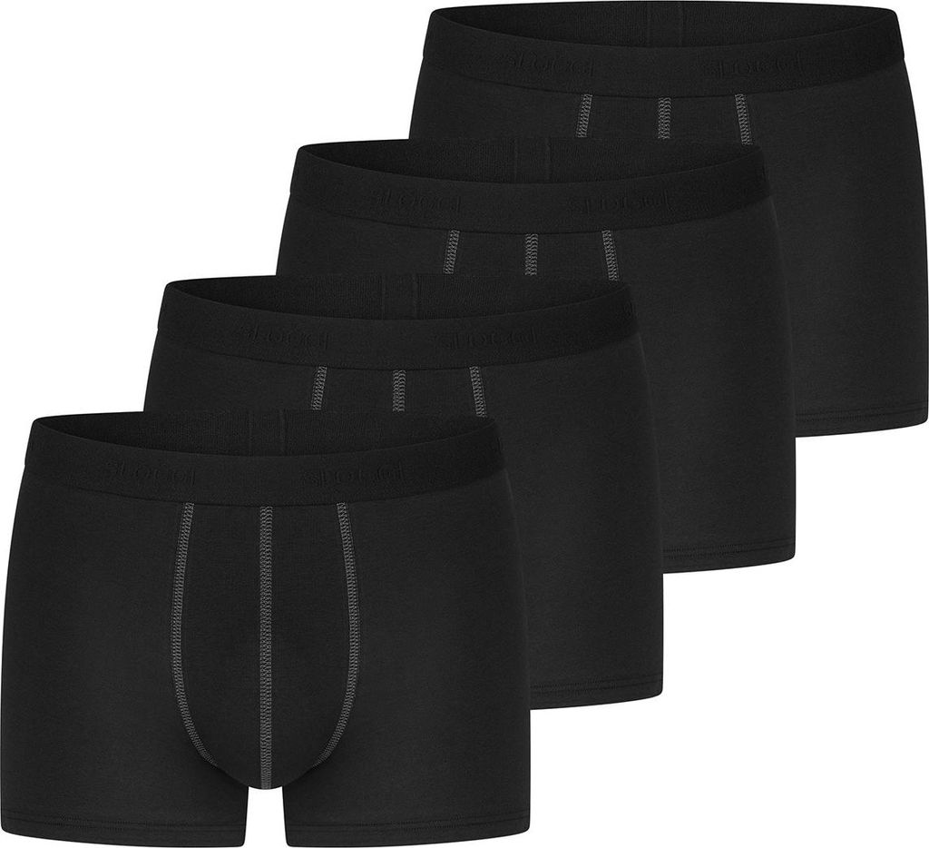 sloggi 4er Pack 24/7 Long Short / Pant Anschmiegsam und atmungsaktiv, Pflegeleichtes Material, Weicher Taillenbund