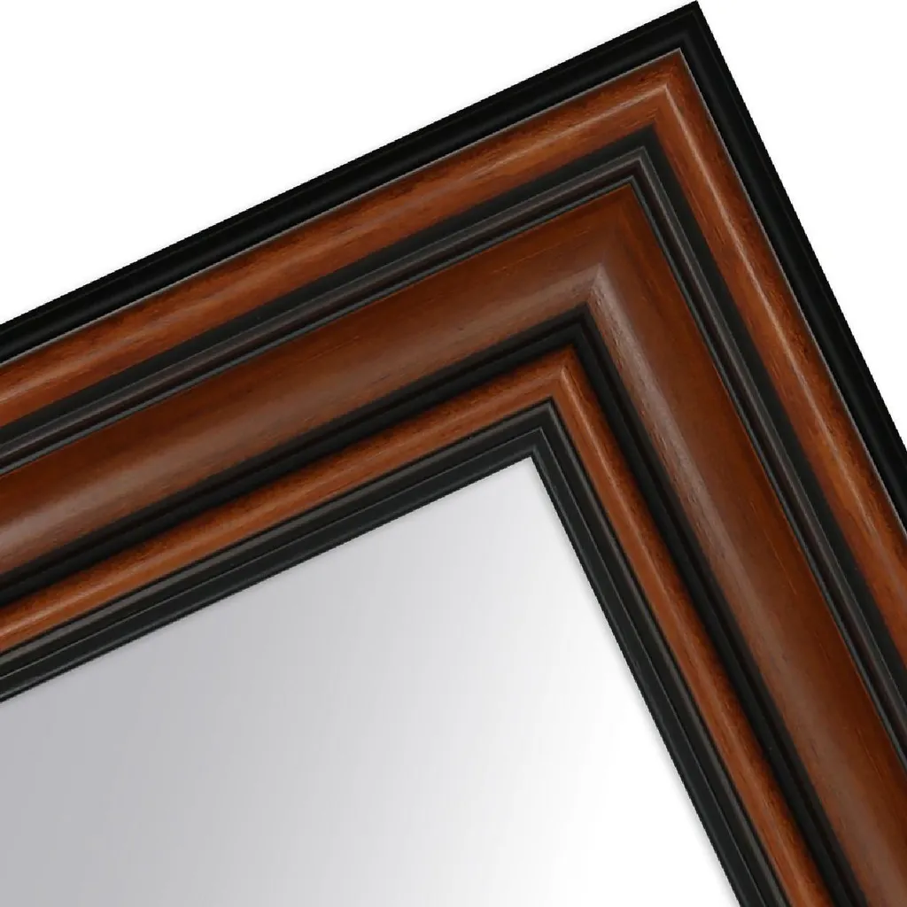 Specchio da parete MendeFrames H017 noce 50x50 cm - 2