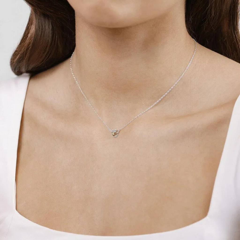 Collier Disney Minnie June en argent sterling avec pierre de naissance