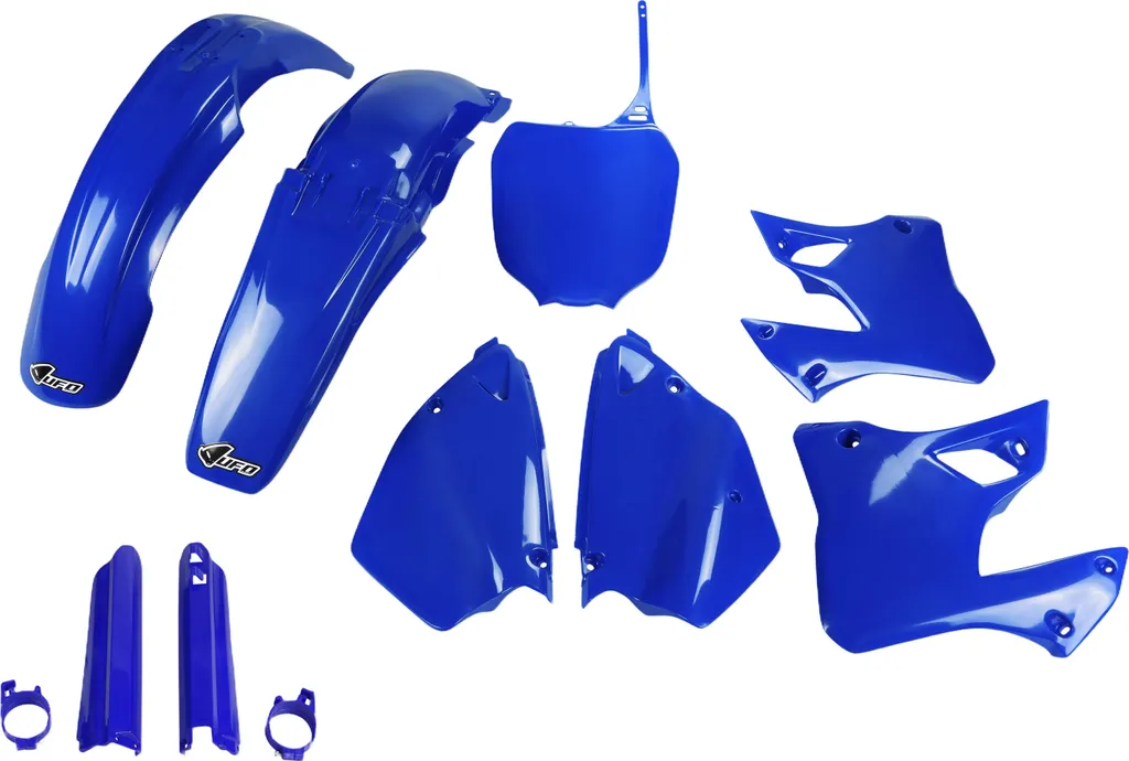 Kit plastique Yamaha WR 250 pour rénovation complète UFO bleu 9 pièces