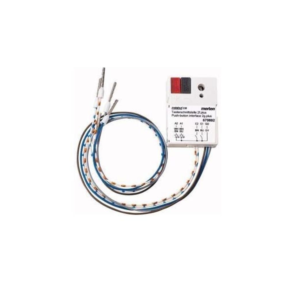 MERTEN INST Tasterschnittstelle 2f 670802 plus 670802 670802 (670802)
