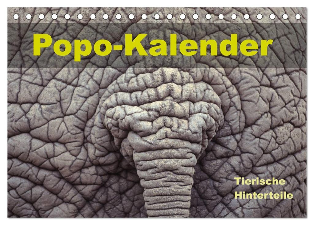 Popo-Kalender (Tischkalender 2027 DIN A5 quer), CALVENDO Monatskalender