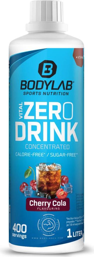 BODYLAB Vital Zero Drink - 1000ml - Cola-Cherry Produktbild 