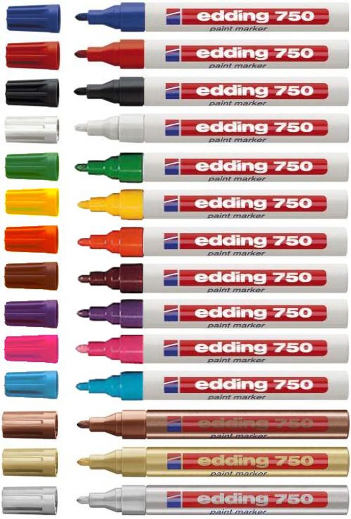 Edding e-750 Lackmarker blau 4-750003