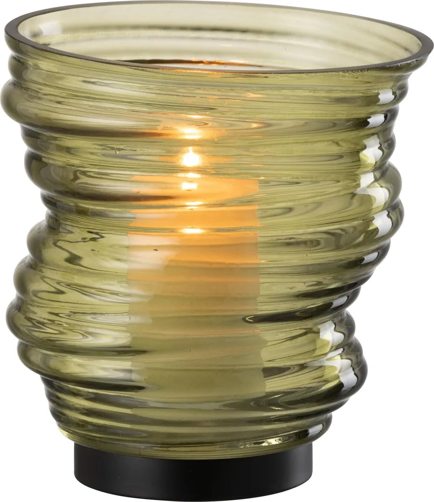 Petit Vase Tornado Vert J-Line - Solution Déco pour Petits Espaces DIY