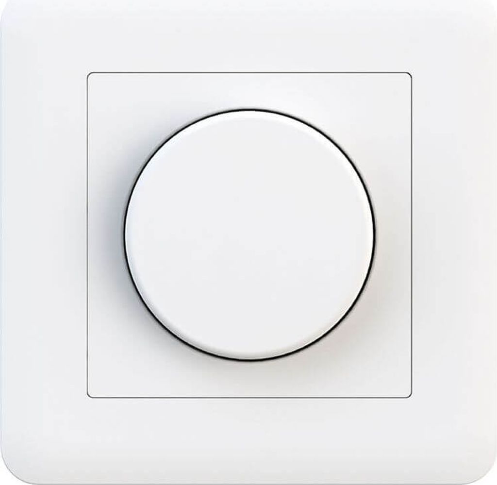 SIGOR Wandmodul VADSBO Drehdimmer 300W 87x87x43mm Produktbild 