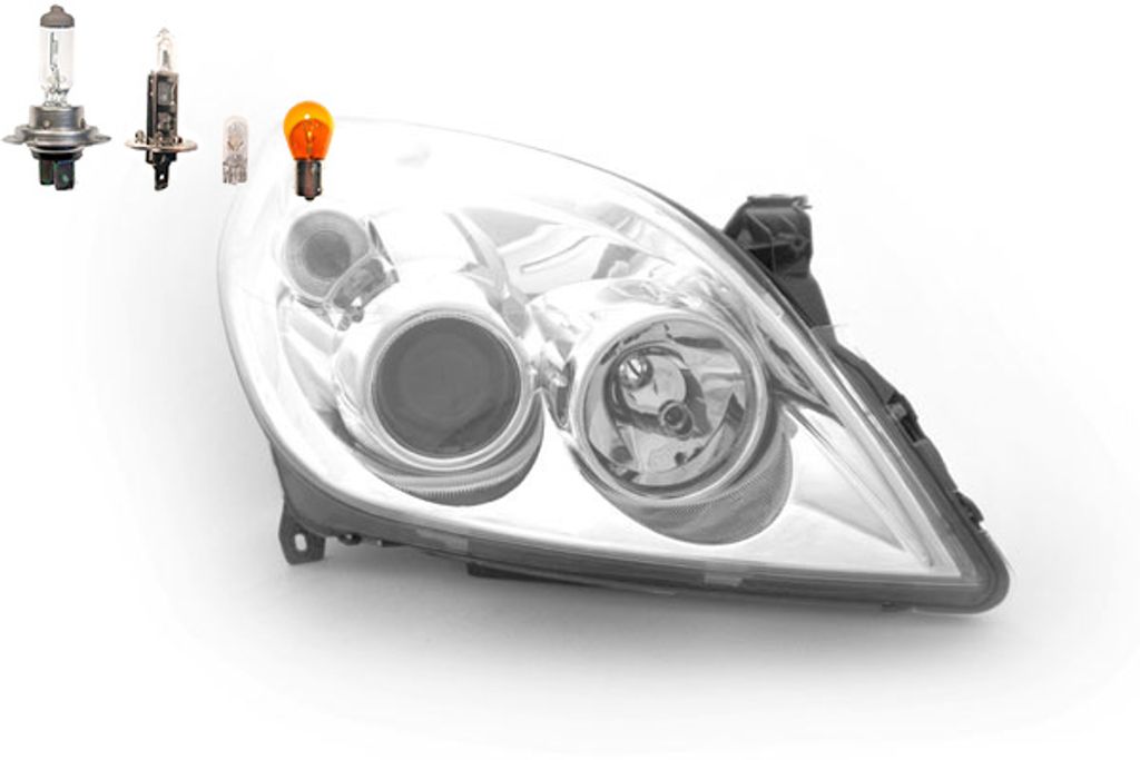 Johns, Scheinwerfer Halogen Front passend für Opel Vectra C 08/ 05- Rechts Leuchtmittel 1216576 93179915 1216682 93192378